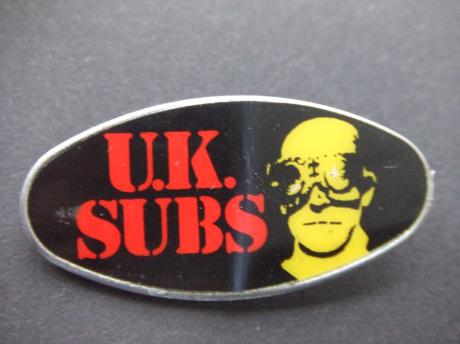 The U.K. Subs Engelse punk band emaille